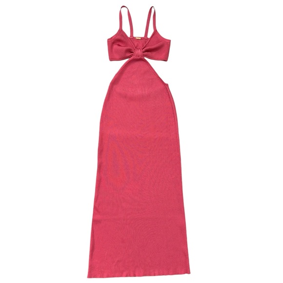 Cult Gaia | Serita Knit Dress in Blossom Pink Small - Picture 7 of 12
